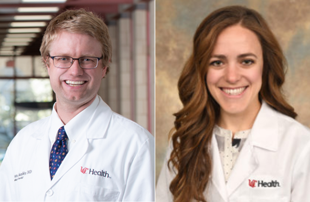 Bryan Hambley, MD, MPH and Alexandra Evans, PharmD, BCOP